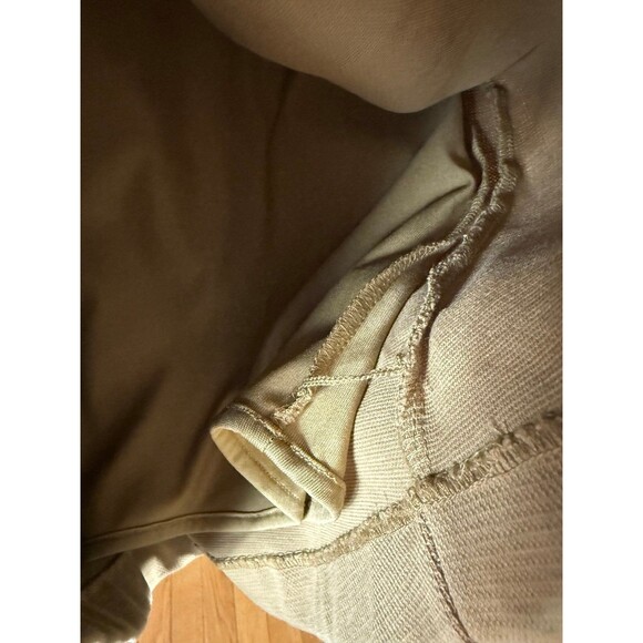 Boden Dress Beige Peplum 3/4 Sleeve Sheath Dress 4R - Picture 5 of 8